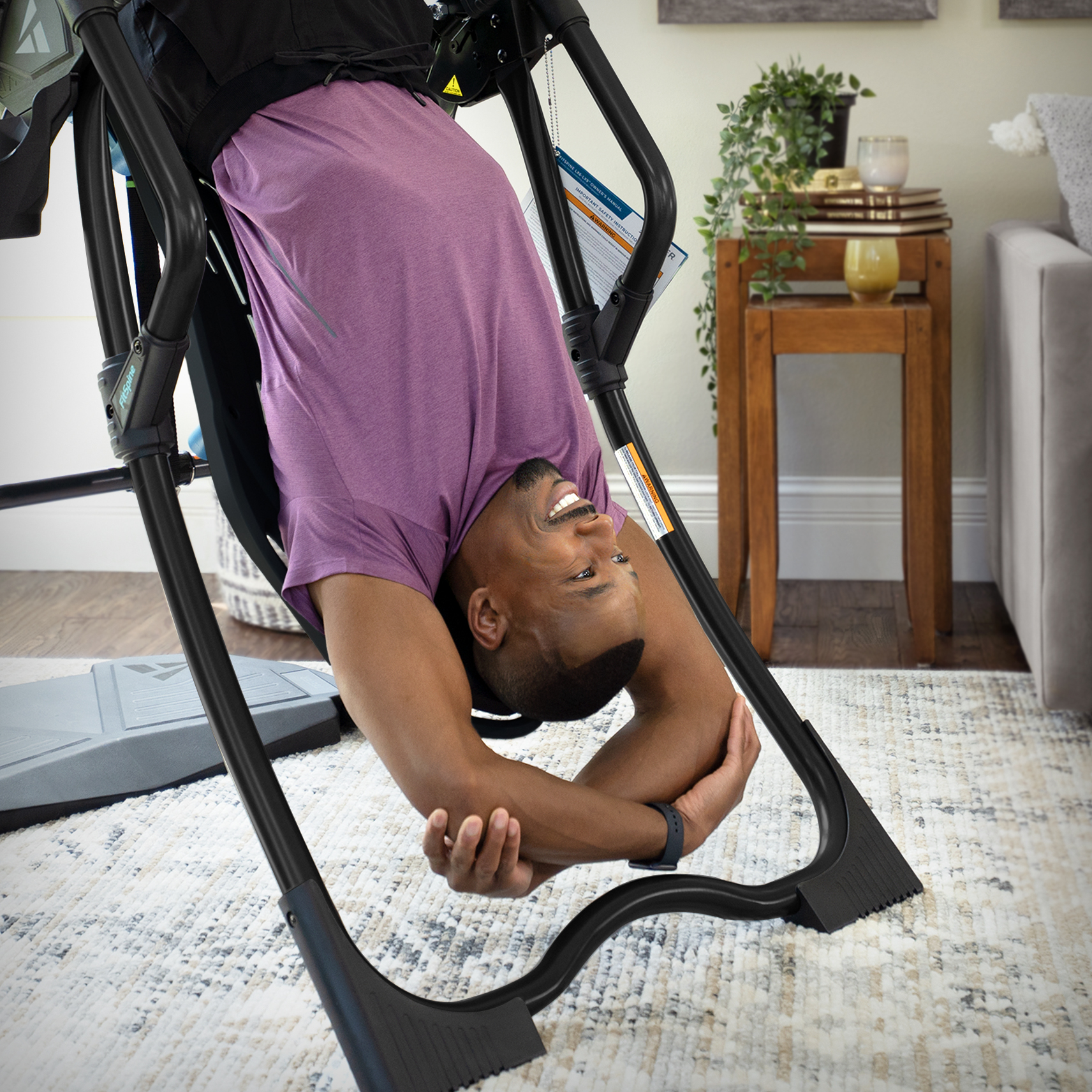 Stretching on Inversion Table