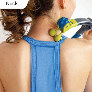 T3 Massager In Use - Neck