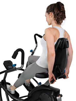 Teeter FreeStep Trainer in Use