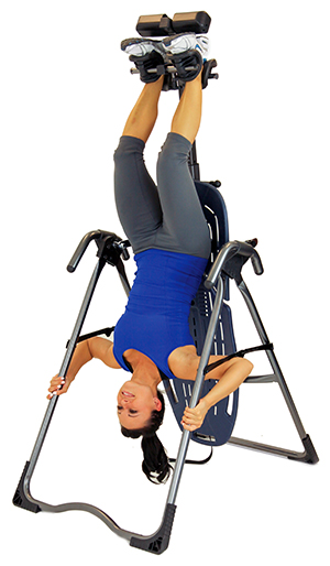 Teeter Inversion Table In Use Squats