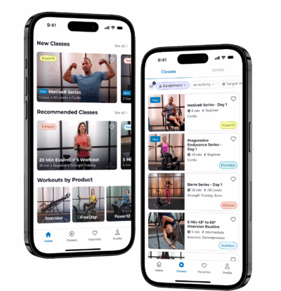 Teeter Move App phone preview
