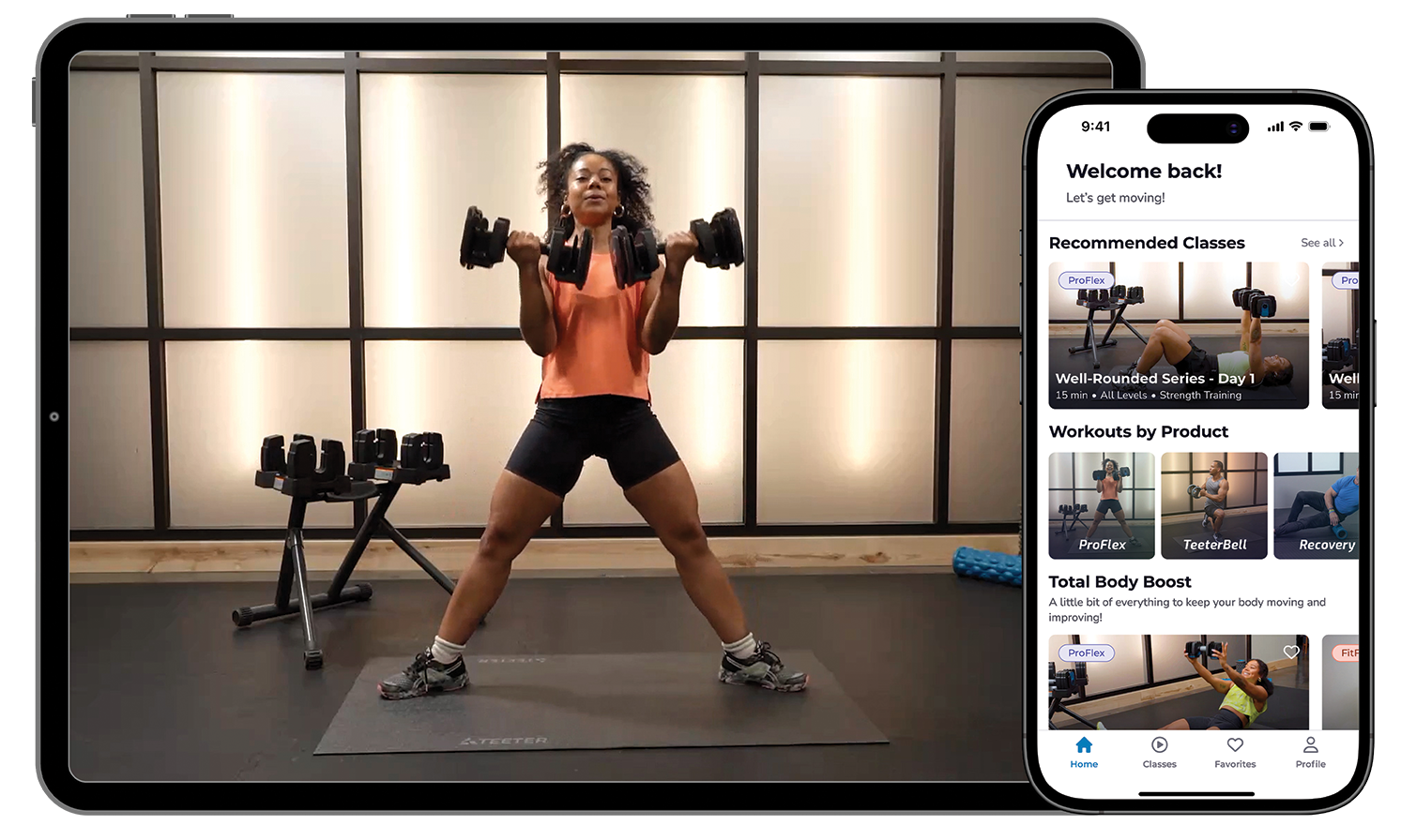 Teeter Move App Screenshot