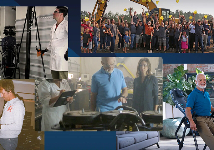 Collage of diverse individuals engaged in various activities