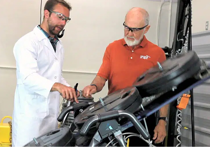 Teeter product testing