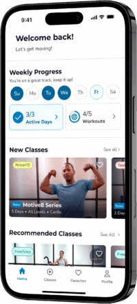 Teeter Move App Homepage