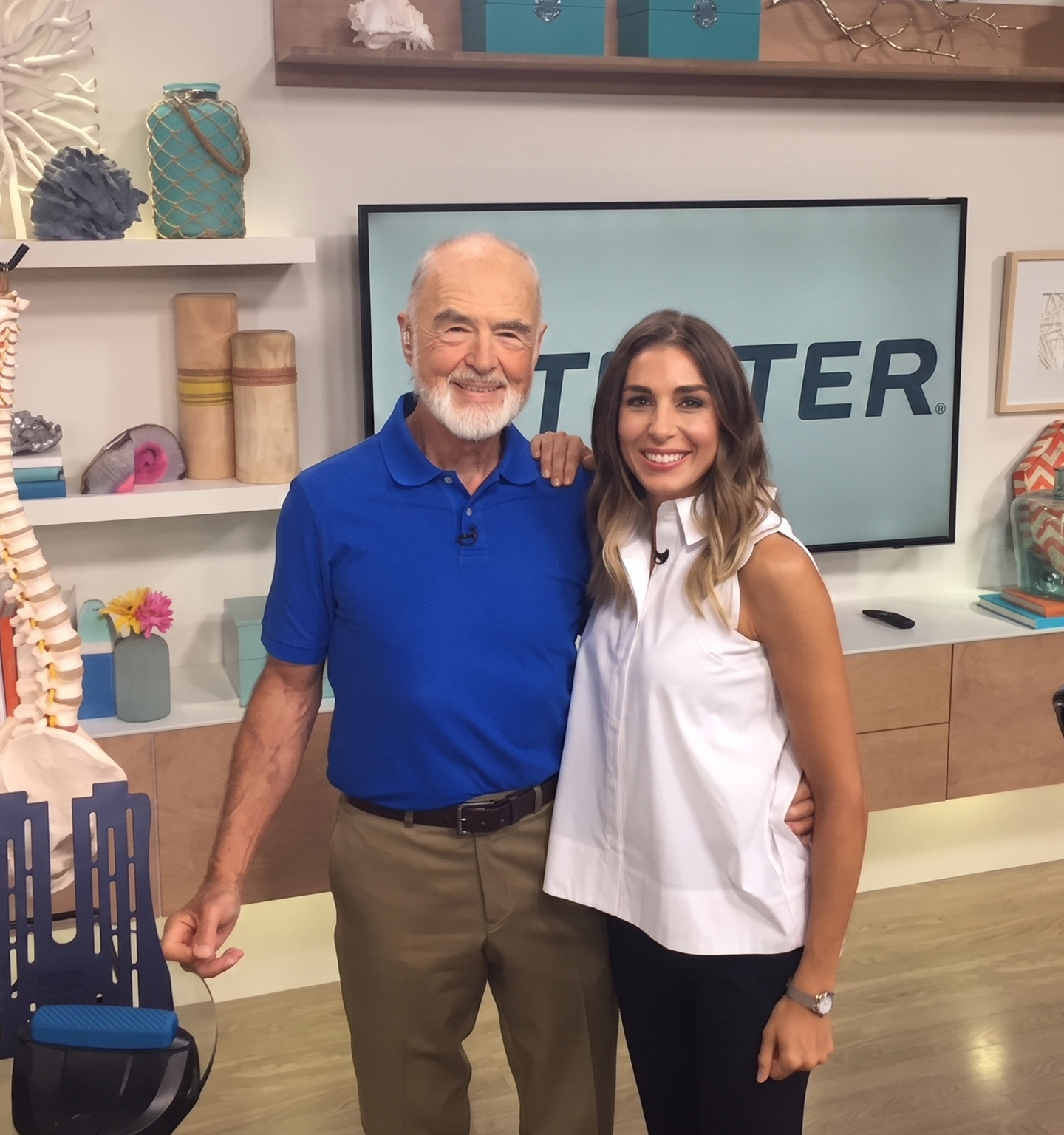 Roger Teeter and Rylie Teeter together